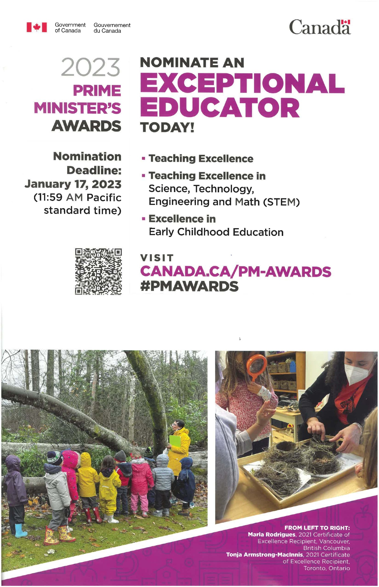 Nominate an Exceptional Educator - St. Joseph's Collegiate