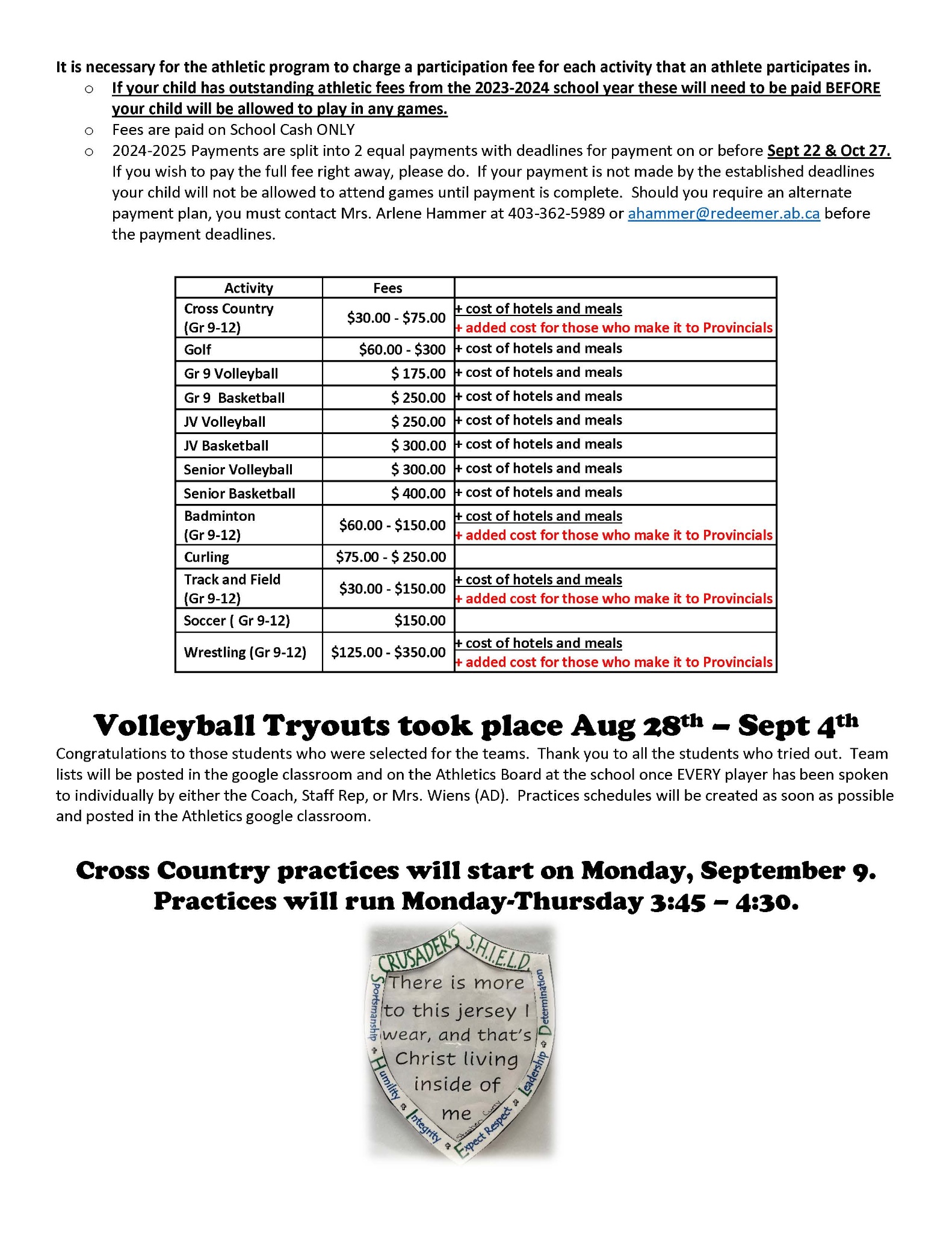 Athletics September 2024 Page 2