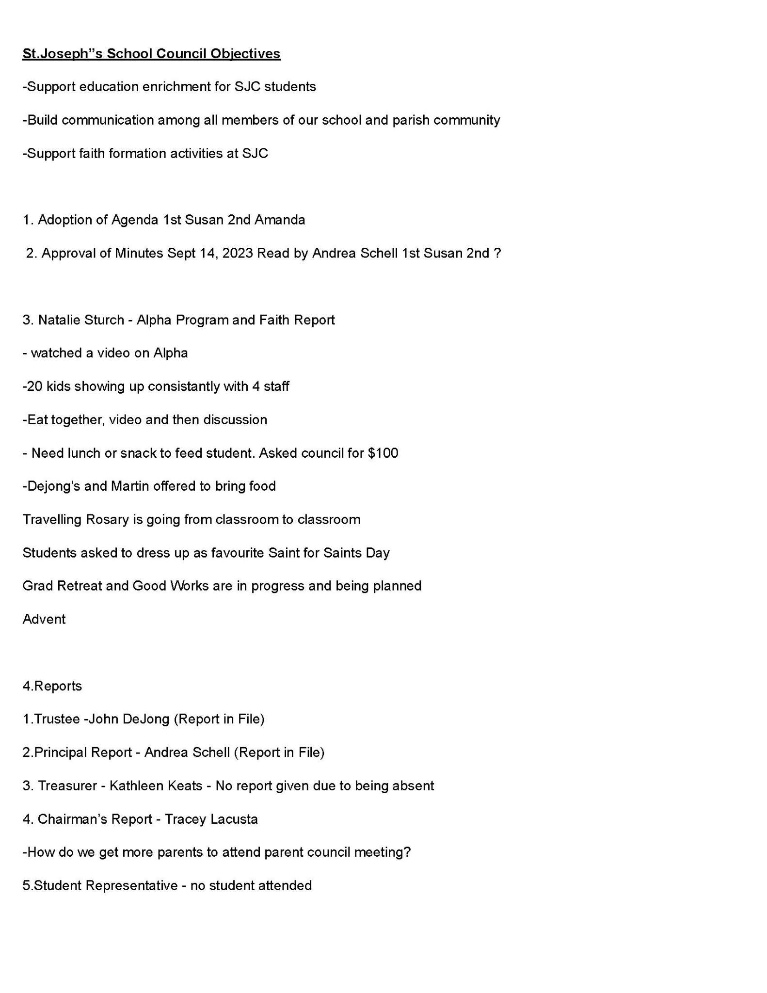 October 2023 Meeting Minutes Page 2